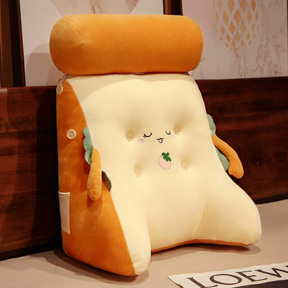 Soft Toast Shaped Cushion Pillows