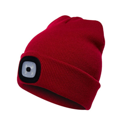 Warm Glow LED Winter Hat