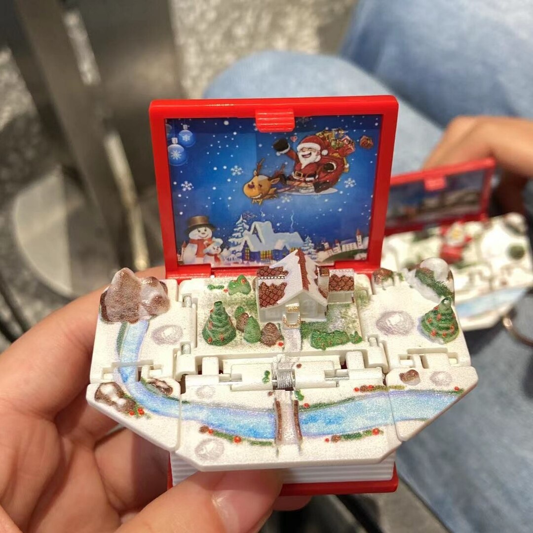 Magical Christmas Charm Keychain