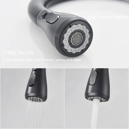Modern Extendable Kitchen Sink Faucet