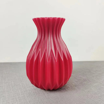 Beautiful Floral Glass Vase
