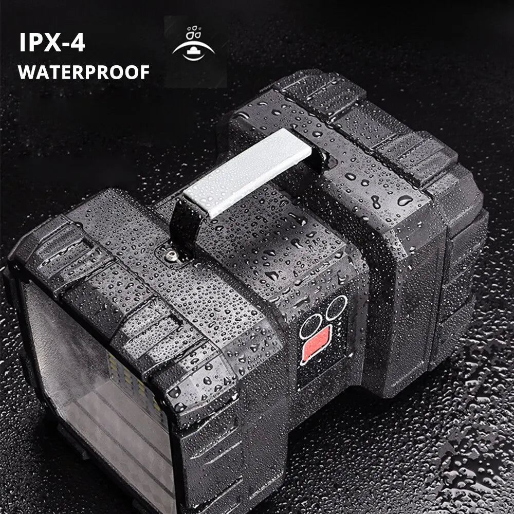 Bright Portable LED Spotlight 40W Waterproof Rechargeable