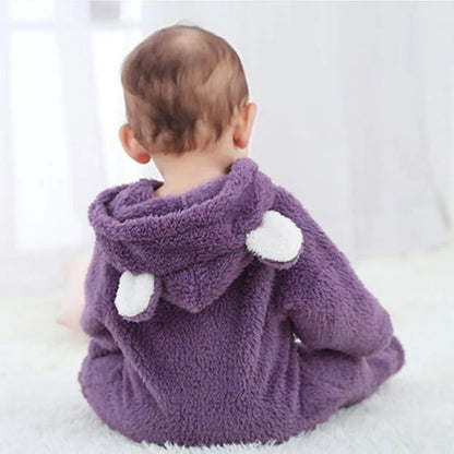 Soft Fleece Baby Sleepers for Newborn Babies
