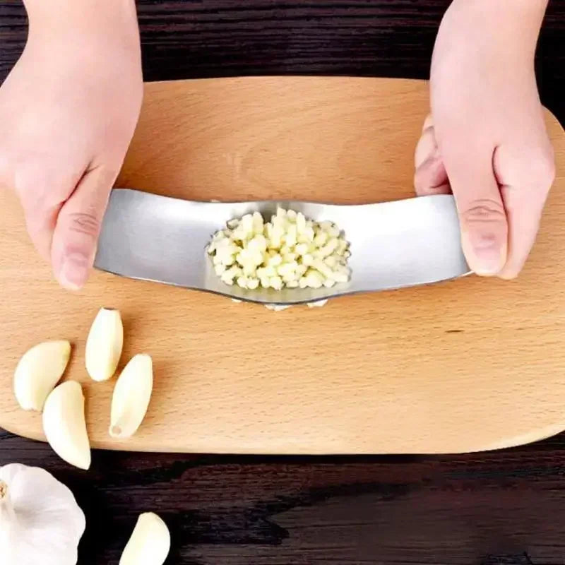 Stainless Steel Easy Squeeze Garlic Press