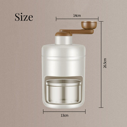 Compact Manual Ice Shaver Machine