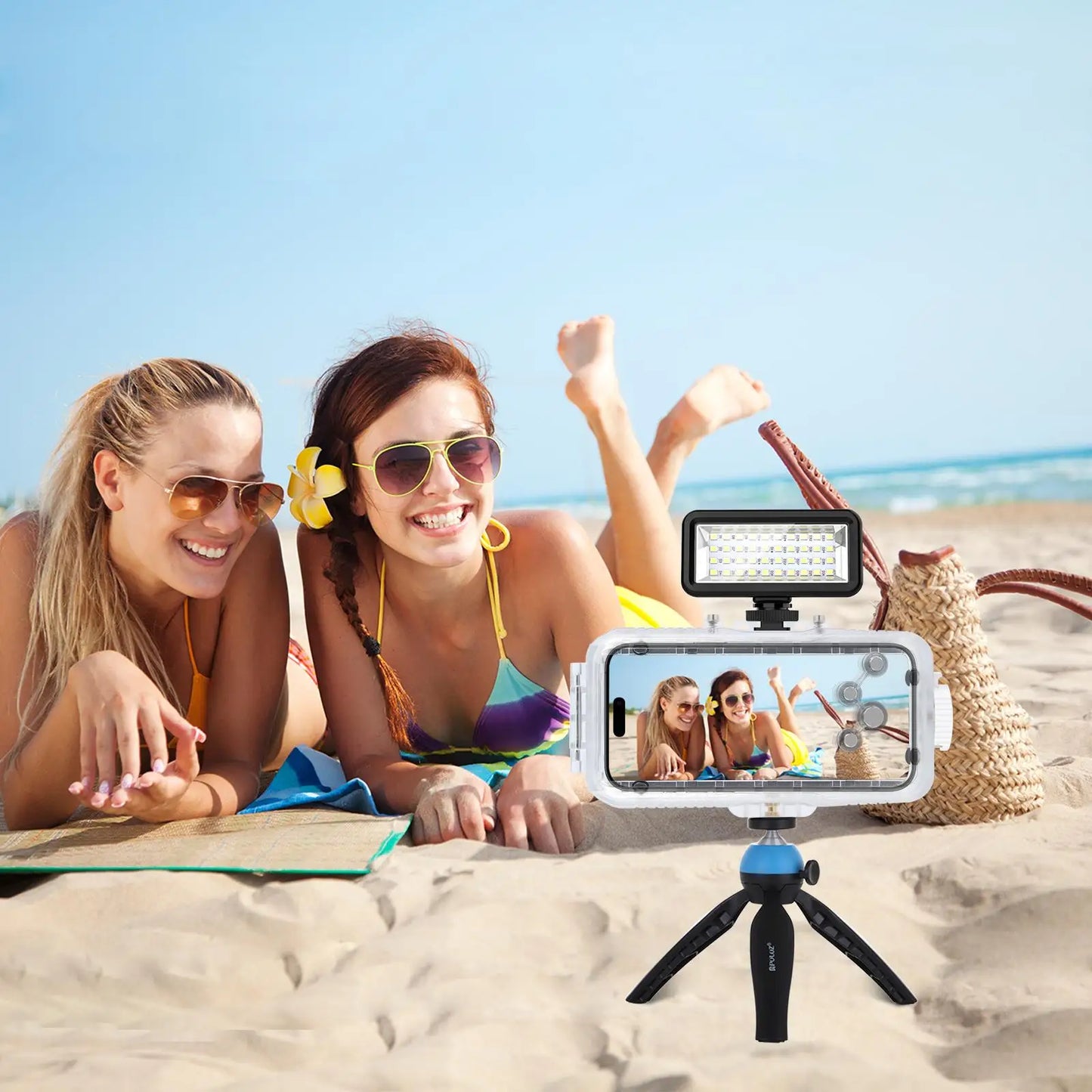 Waterproof iPhone Case with 40m Depth Protection & Touch Screen