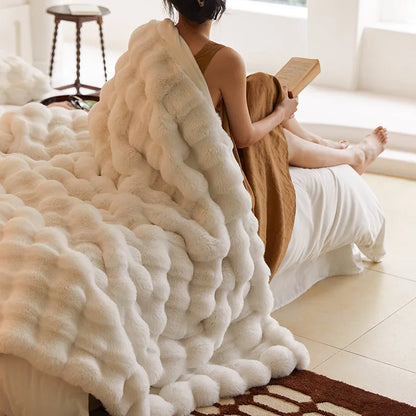 Plush Soft Throw Blanket for Cozy Nights