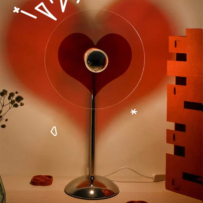 Sweet Heart Shaped LED Table Lamp