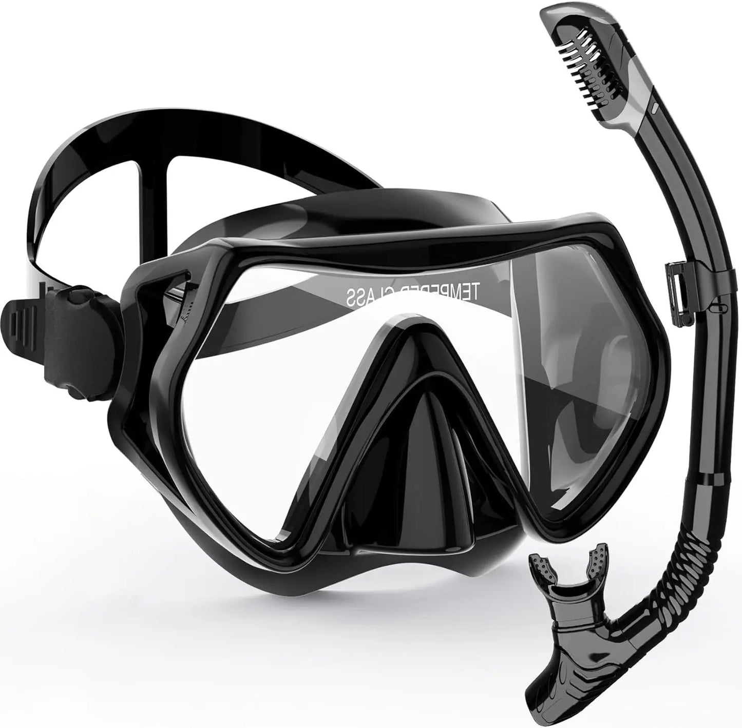 Clear Vision Snorkeling Mask Set for Adults - Fesara