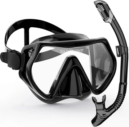 Clear Vision Snorkeling Mask Set for Adults - Fesara