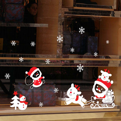 Festive Holiday Window Christmas Decor - Fesara