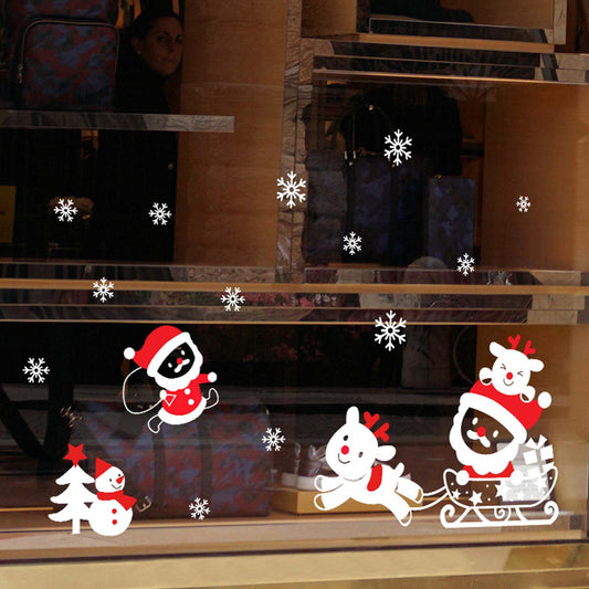 Festive Holiday Window Christmas Decor - Fesara