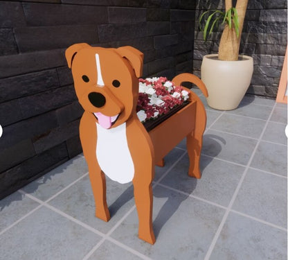 Variant image for Dog-Themed Flowerpot – Durable Decorative Planter for Dog Lovers in Various Sizes – Indoor/Outdoor Use-18