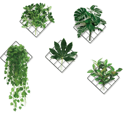 Natural Leaf Greenery Wall Decal Sticker