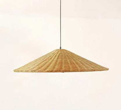 Natural Bamboo LED Hanging Light