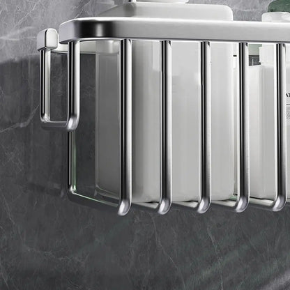 Sturdy Aluminum Shower Caddy with Hooks