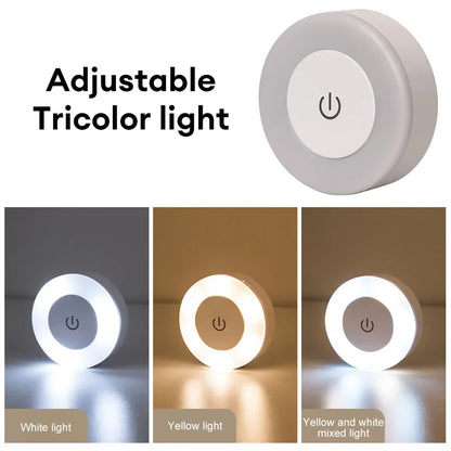 Bright Portable LED Nightlight with USB Charging