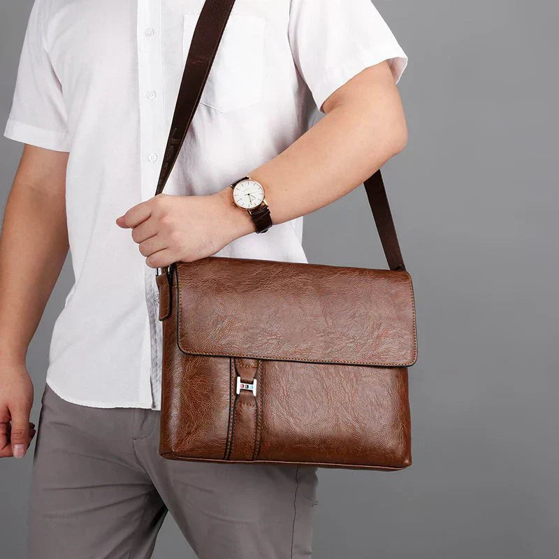 Classic Big Genuine Leather Tote Bag