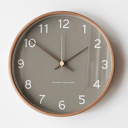 Classic Minimalist Round Wall Clock