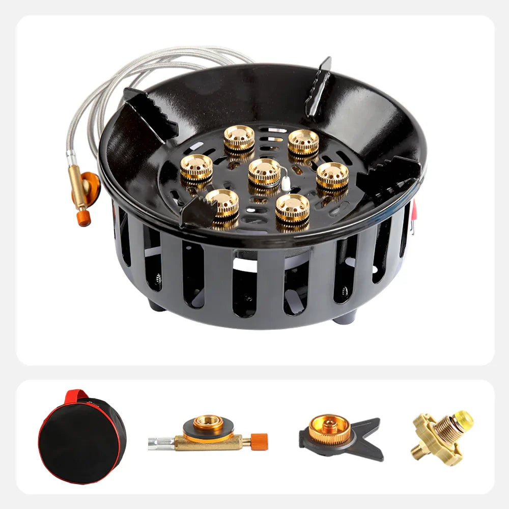 Portable Outdoor Gas Camping Stove with Auto Ignition