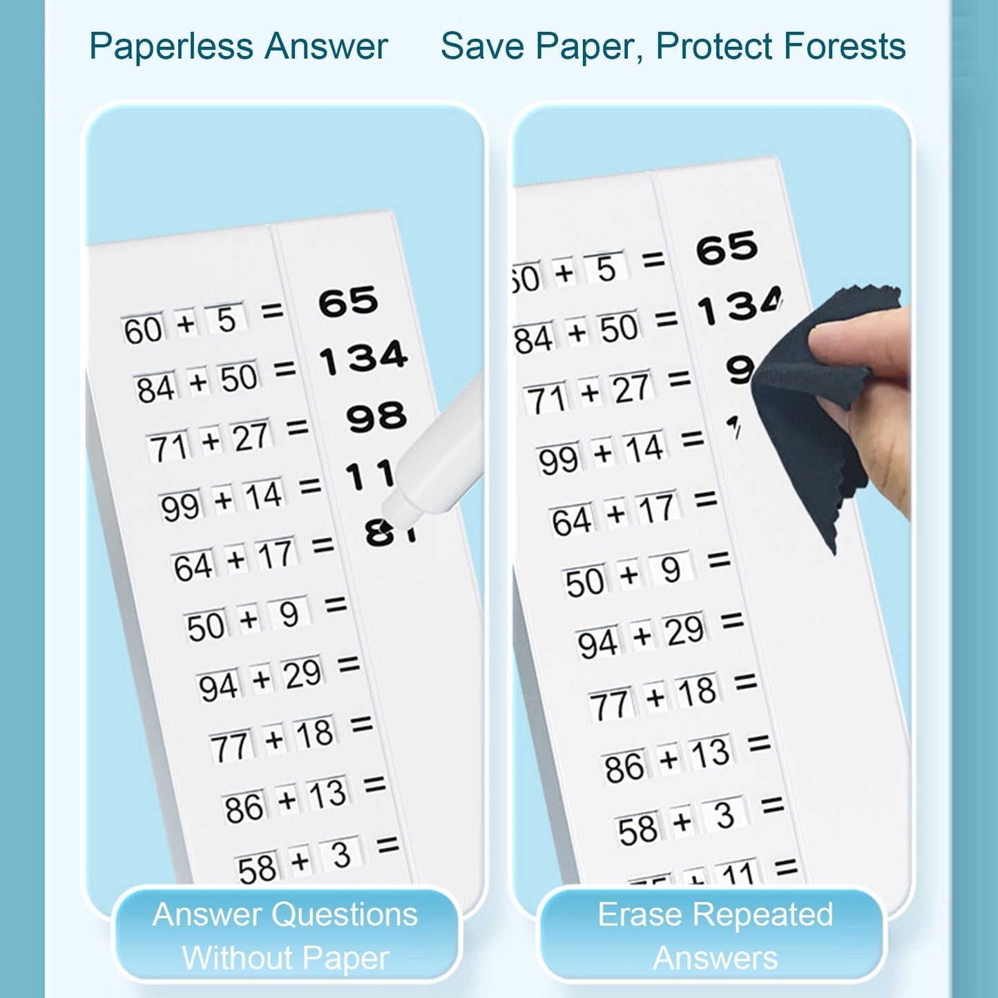 Fun Math Learning Wall Chart