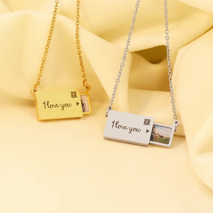 Custom Picture Locket Necklace