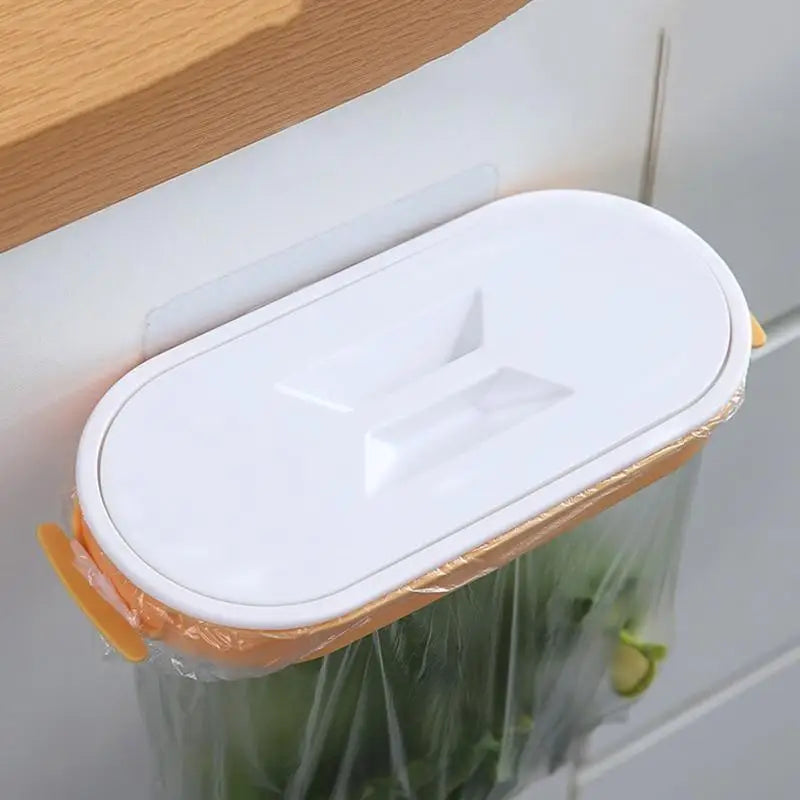 Space Saving Cabinet Mount Trash Bag Holder