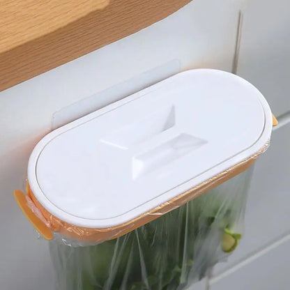 Space Saving Cabinet Mount Trash Bag Holder