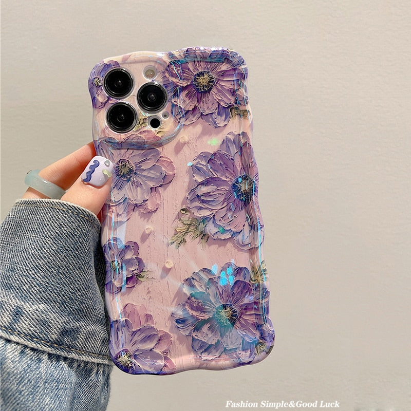 Colorful Flower iPhone Phone Cover