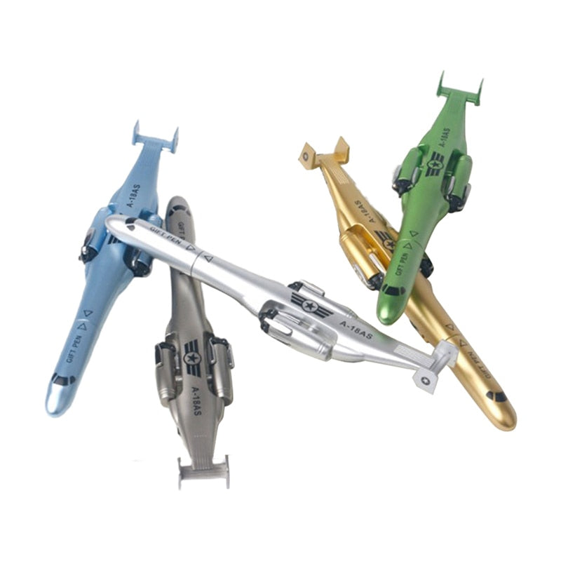 Colorful Plane Shaped Gel Ink Pen