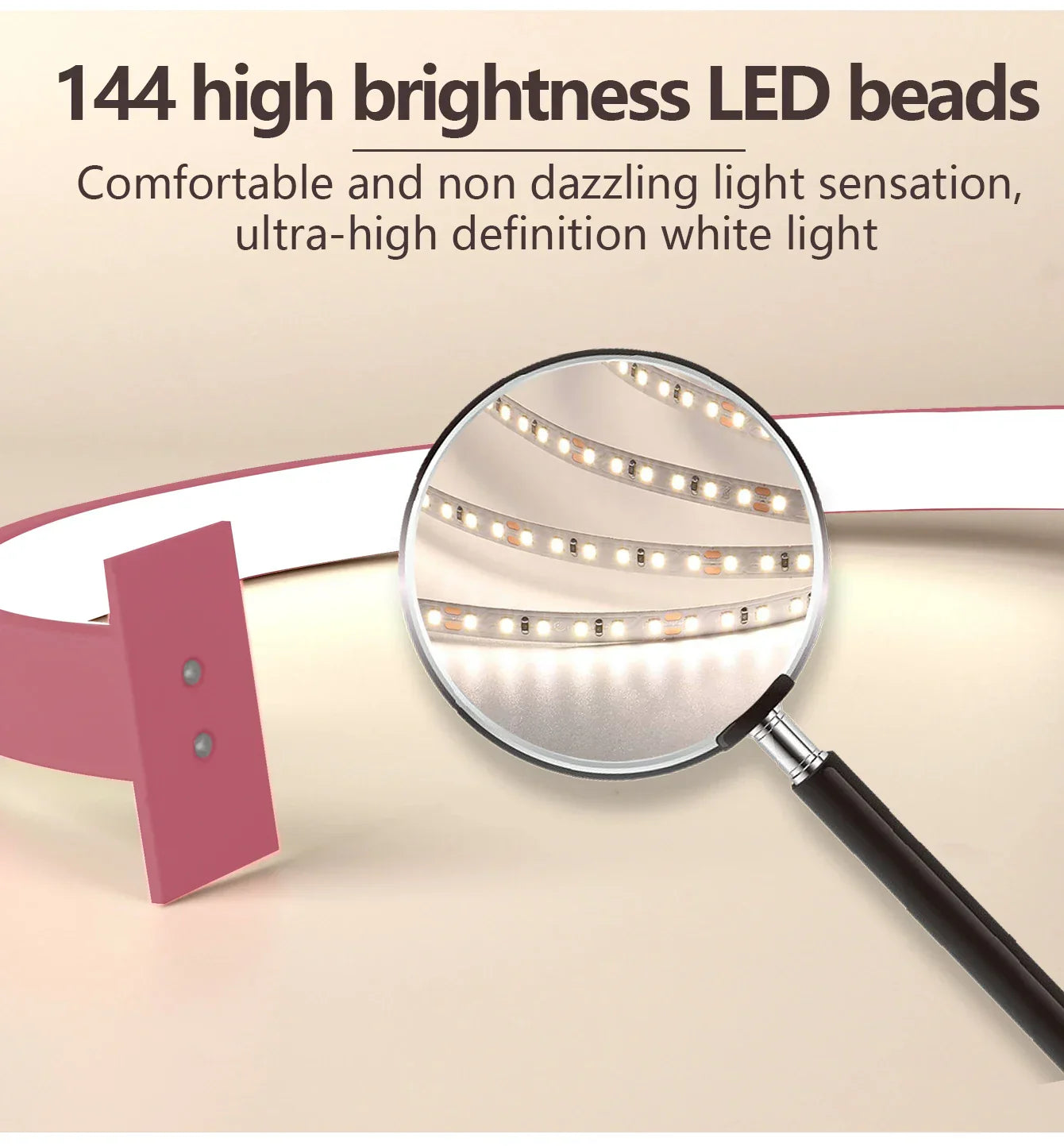 Portable LED Nail Light with Half Moon Design