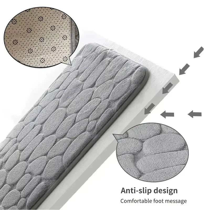 Fesara | Soft Grip Floor Mat with Memory Foam Cushion