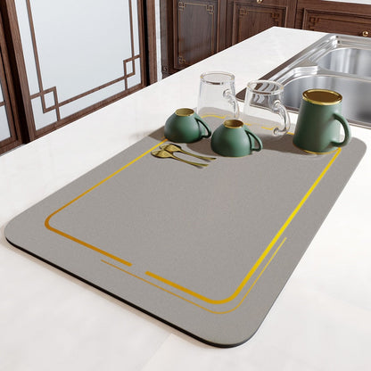 Big Microfiber Kitchen Drying Mat