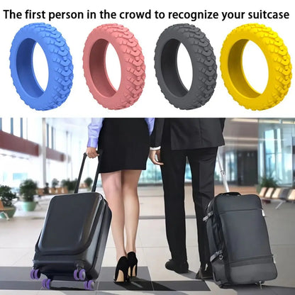 Durable Luggage Wheels Protective Caps 8 Pack