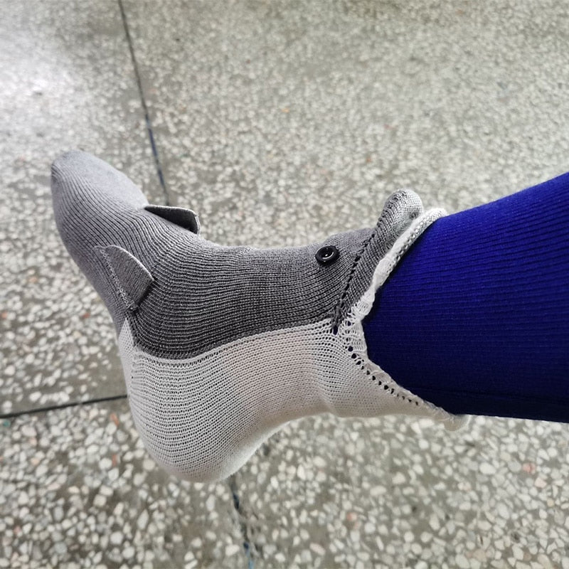 Fun Animal Print Knit Socks