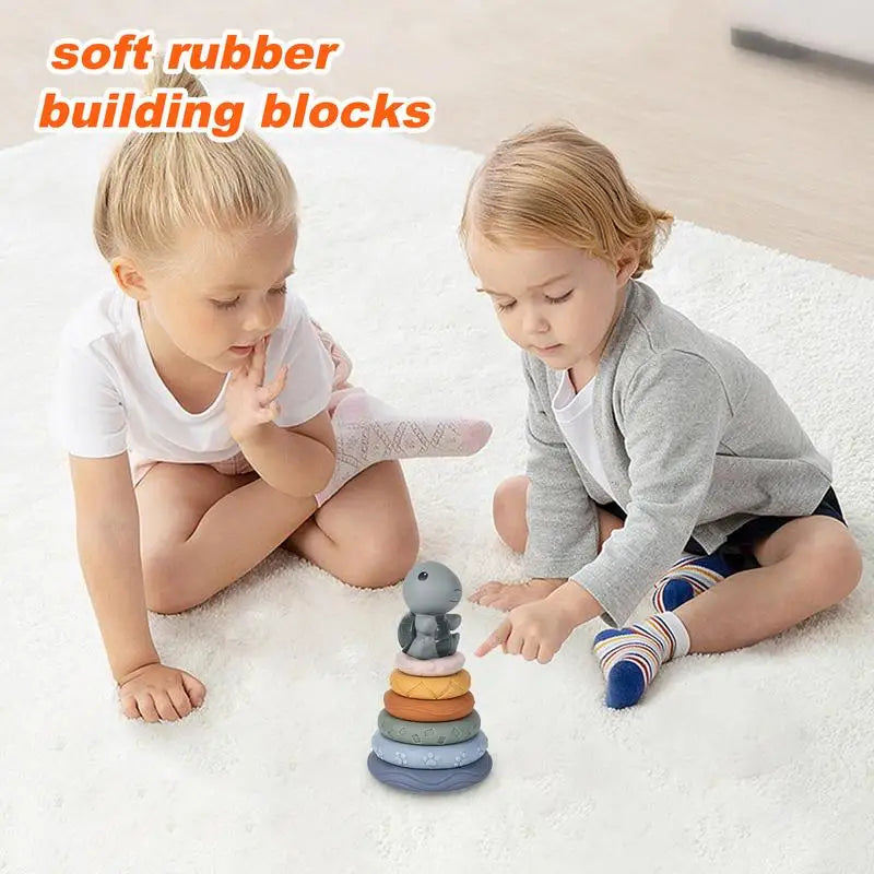 Soft Play Stacking Rings for Baby Development