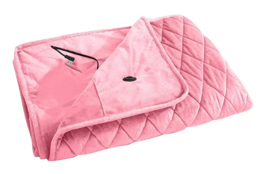 Cozy Electric Neck Scarf with USB Charger
