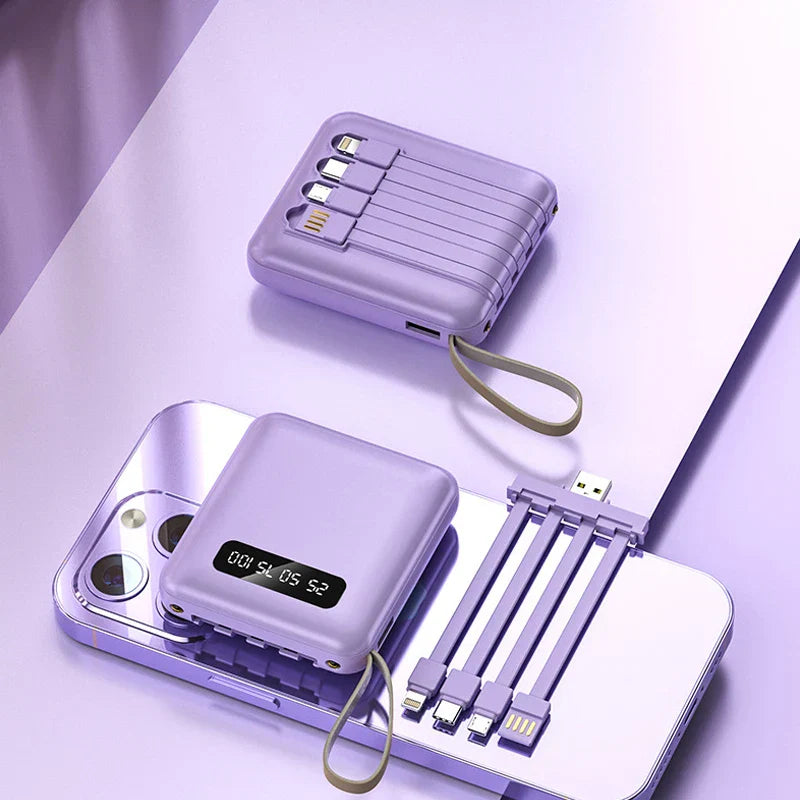 Compact Portable Charger 20000mAh Fast Charging Power Bank