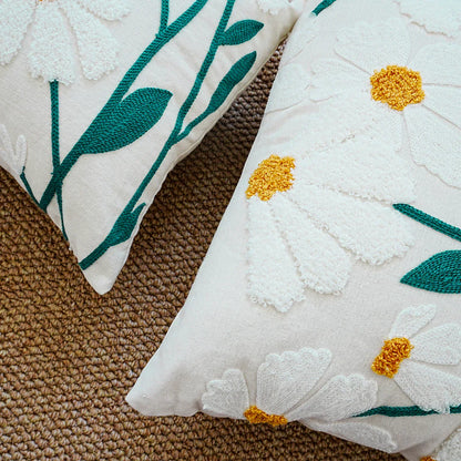 Decorative Floral Cushion Cover for Home Sofa