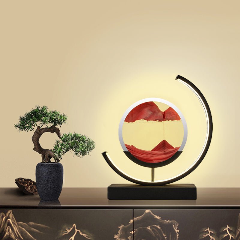 Modern 3D LED Table Lamp Elegant Home Decor