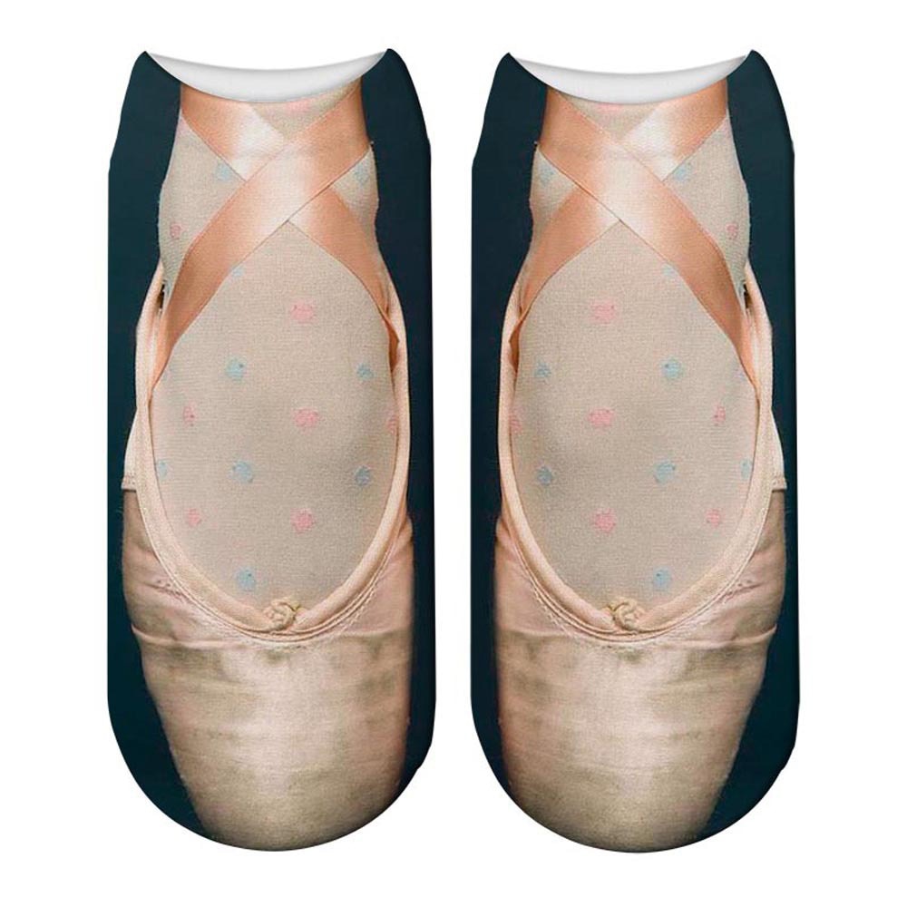 Quirky 3D Design Novelty Ankle Socks
