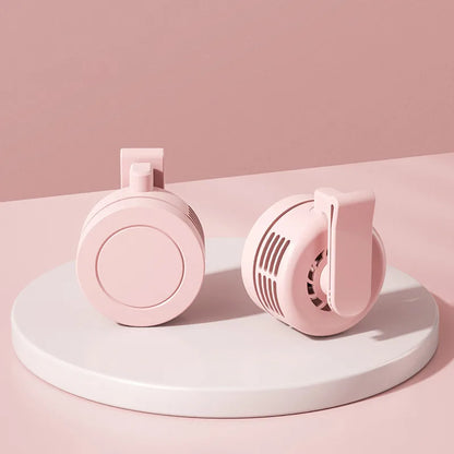 Portable Clip On Personal Fan, Rechargeable & Silent