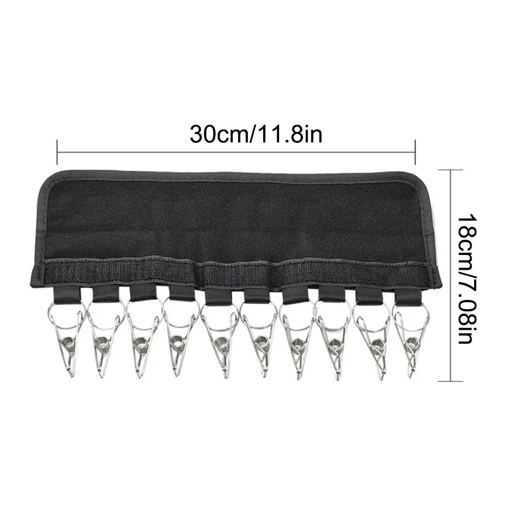 Practical 10 Clip Multi Use Clothing Clip Hanger