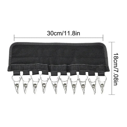 Practical 10 Clip Multi Use Clothing Clip Hanger