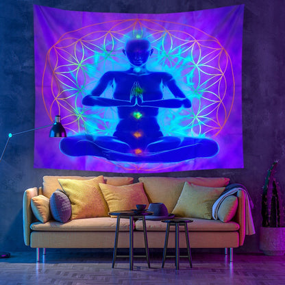Vibrant Glow Wall Hanging Tapestry