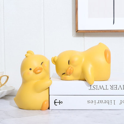 Fun Quacking Rubber Book Ends