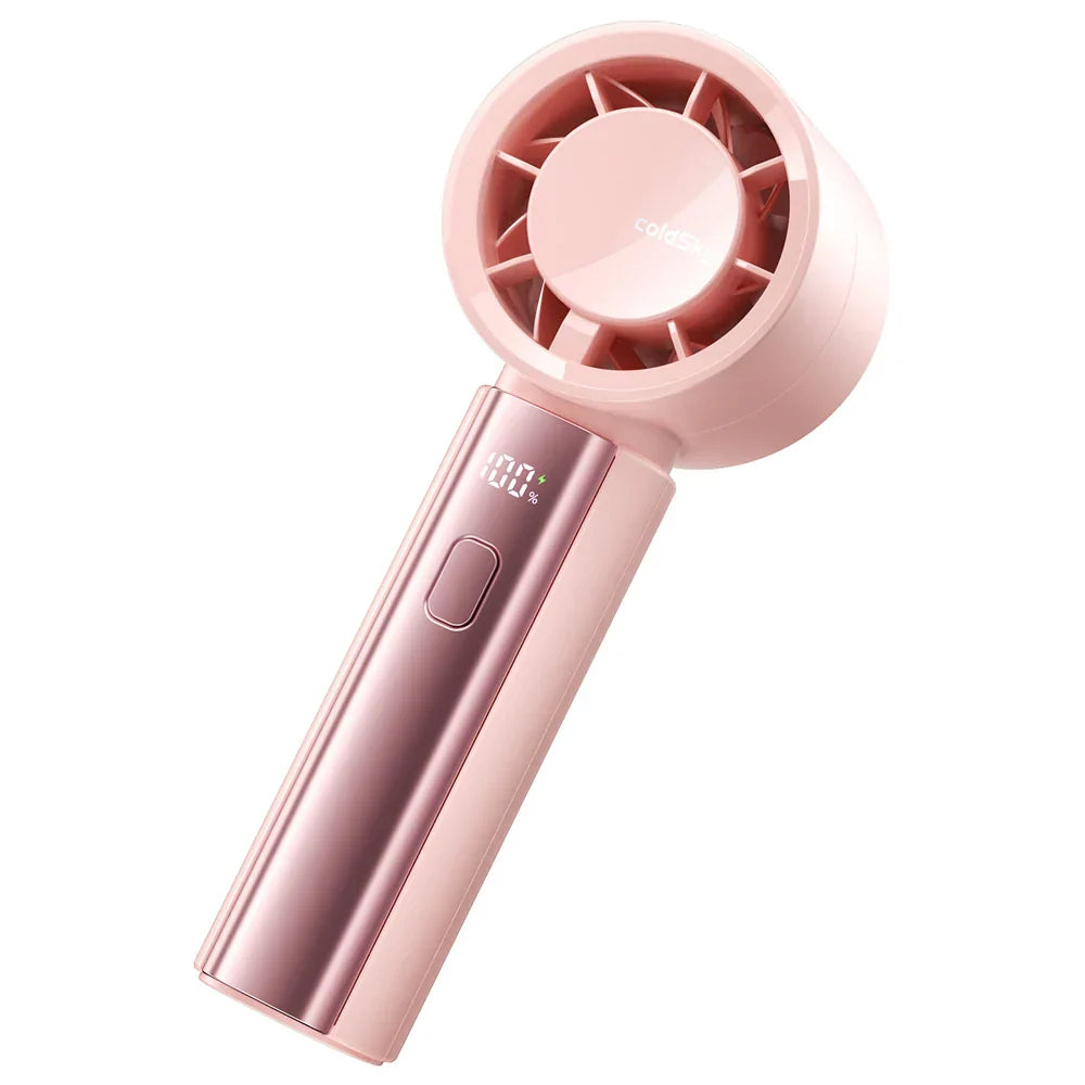 Portable Rechargeable Handheld Fan with Adjustable Speed - Fesara