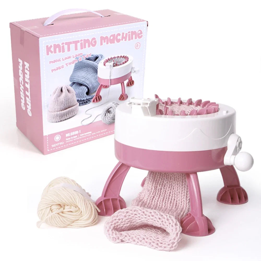 Easy Knitting Machine 22 Needles Circular Knitter Set