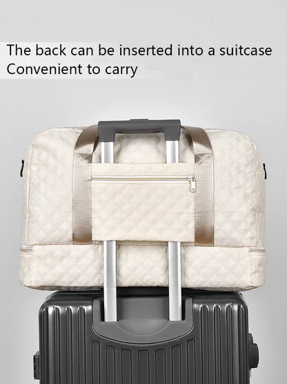 Fesara TravelFlex Lightweight Travel Duffel Bag with Pocket