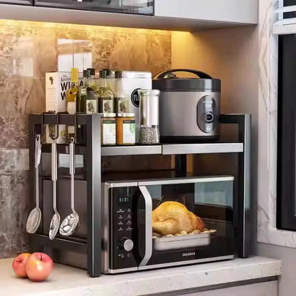 Space Saving Stainless Steel Folding Kitchen Shelf
